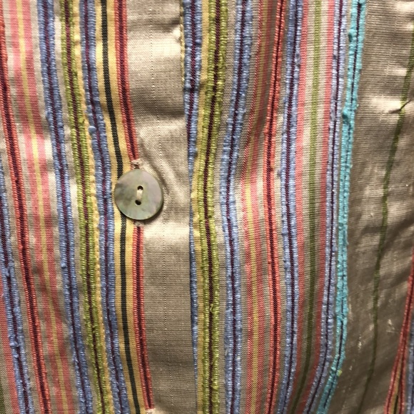 Austin Reed silk stripe blouse - Picture 2 of 4